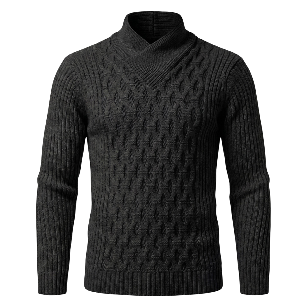 Pull Col Roulé Vintage Homme
