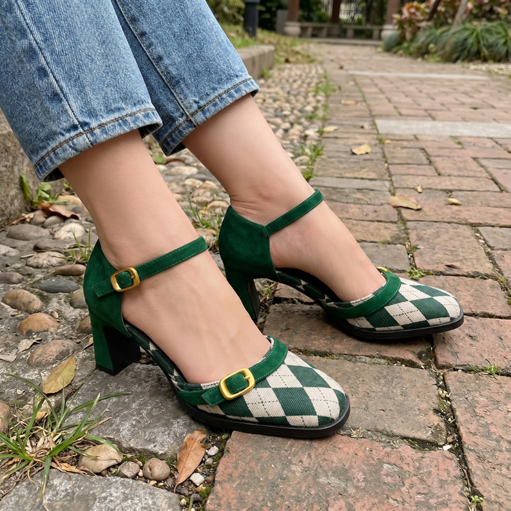Escarpin Retro Femme