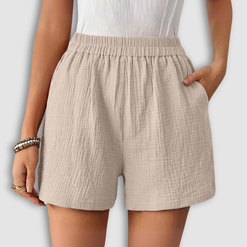 Classic Sobriety Linen Shorts