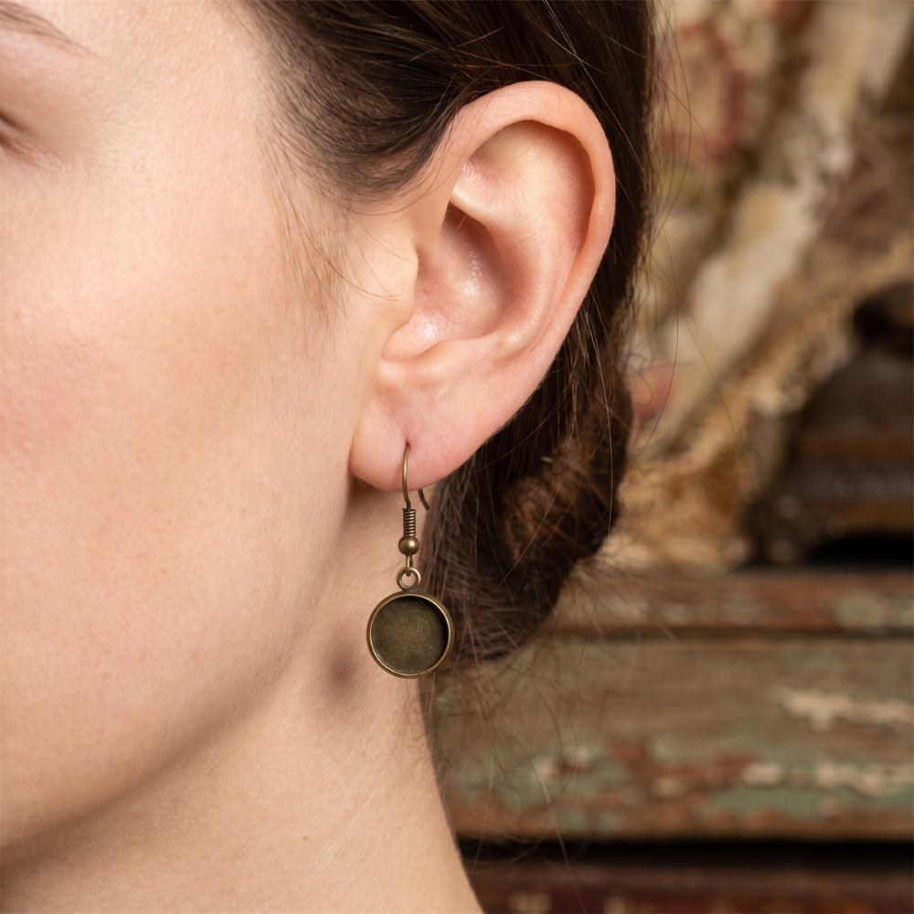 Boucles d’Oreilles Bronze Vintage