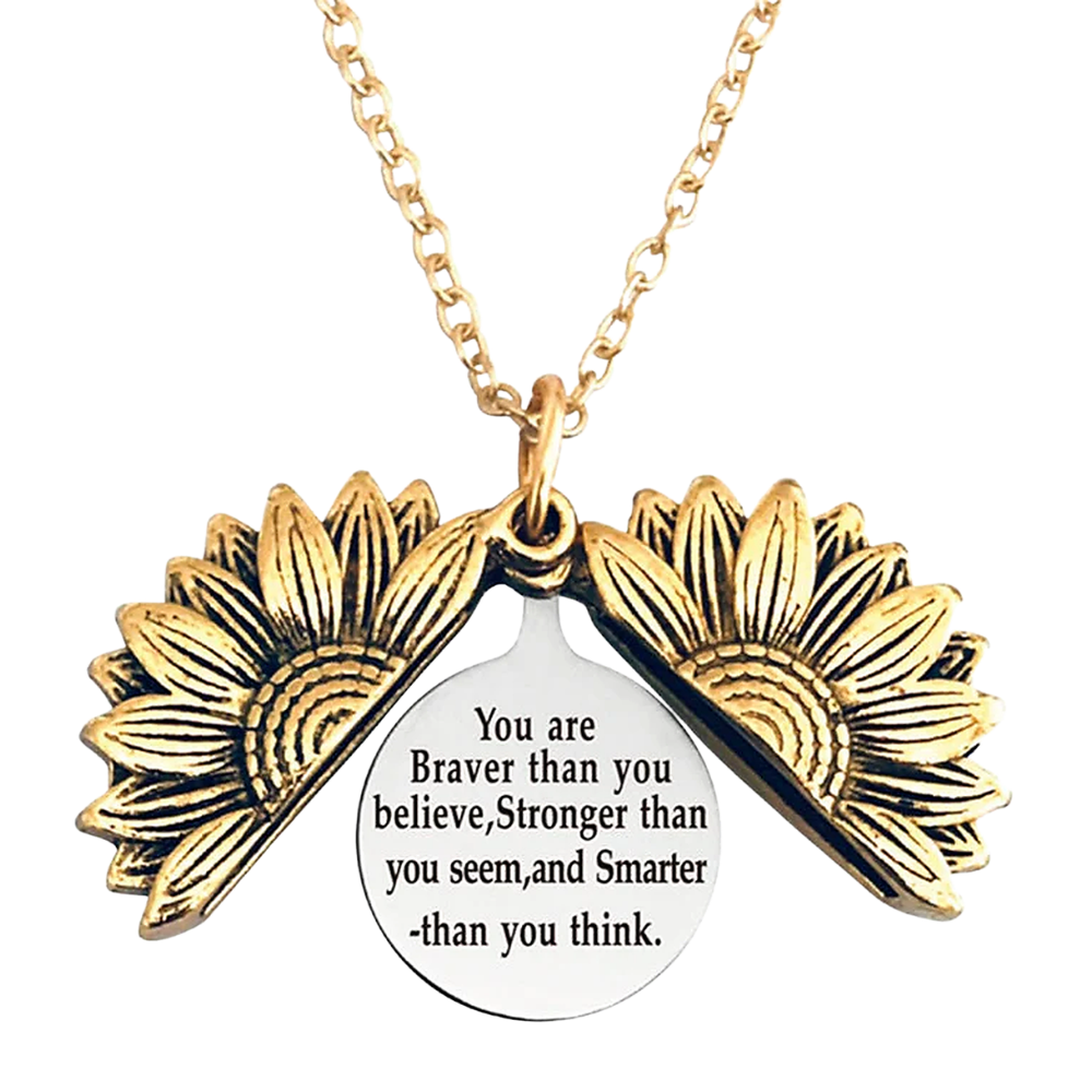 Collier Vintage avec Pendentif Ouvrable Ancien
