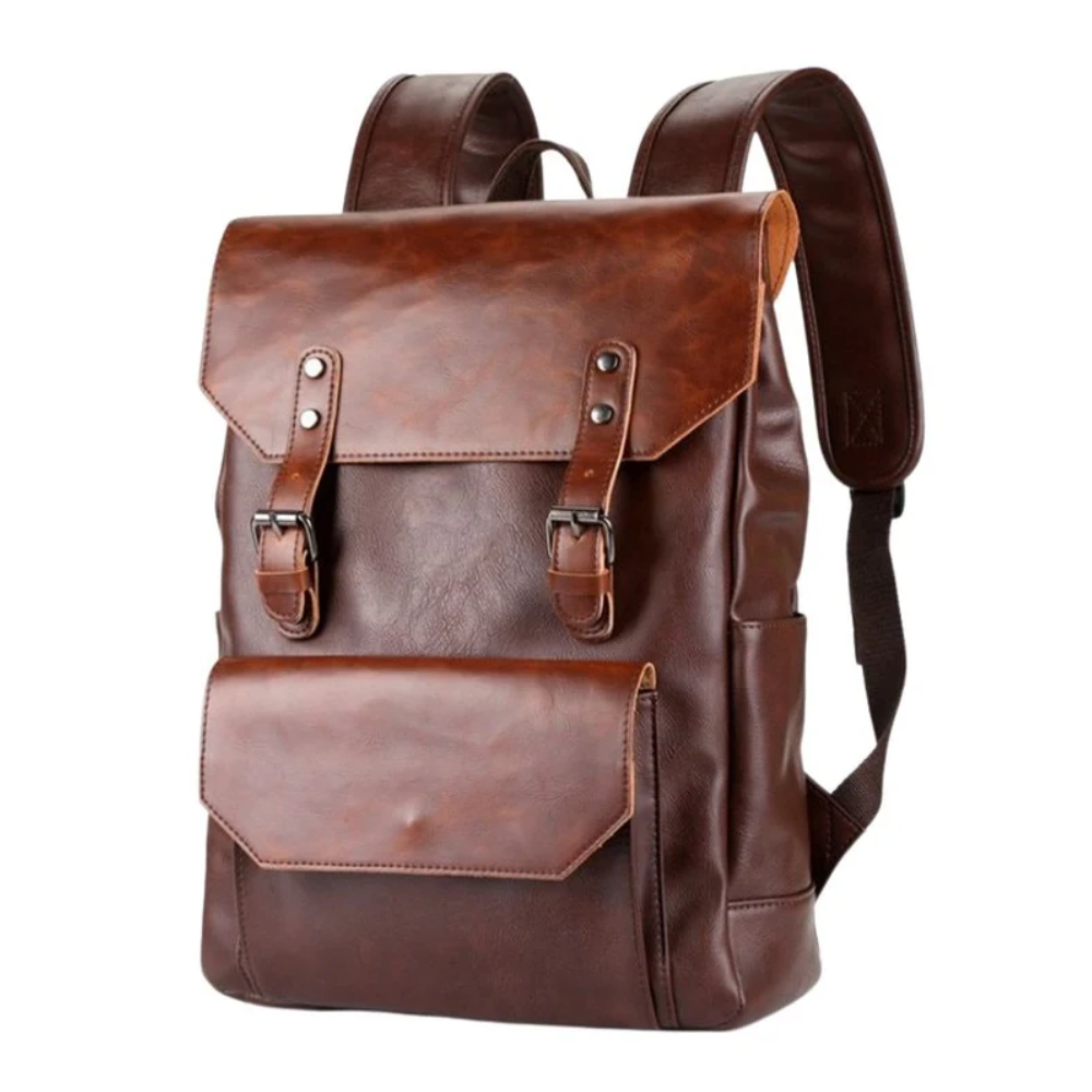 Sac à Dos Rétro en Cuir