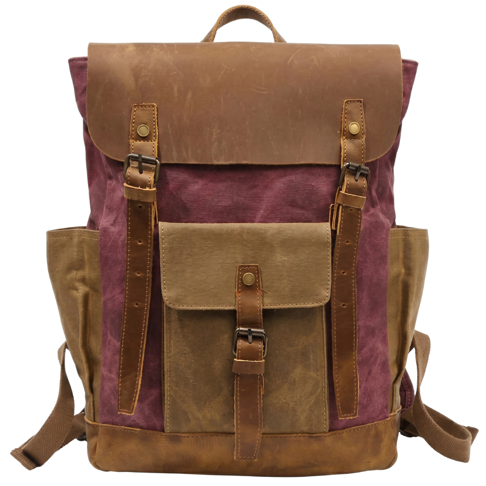 Sac à Dos Vintage Multi-Poches