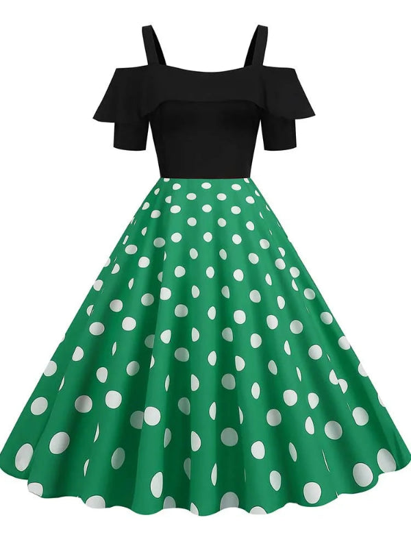 Robe Rockabilly À Pois
