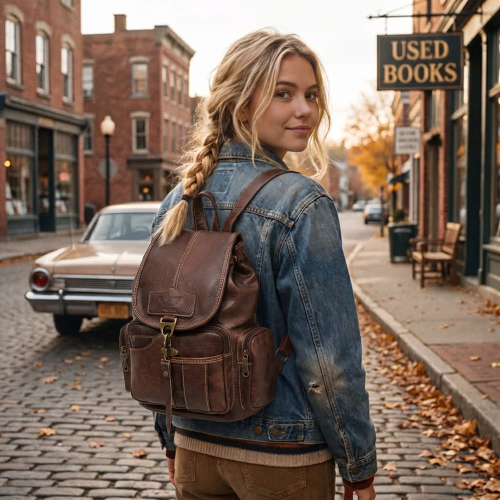 Sac Voyage Vintage Cuir