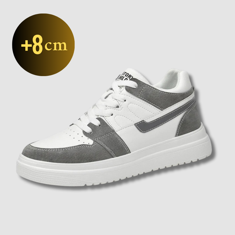 Urban Sneakers with Raised Sole +8cm