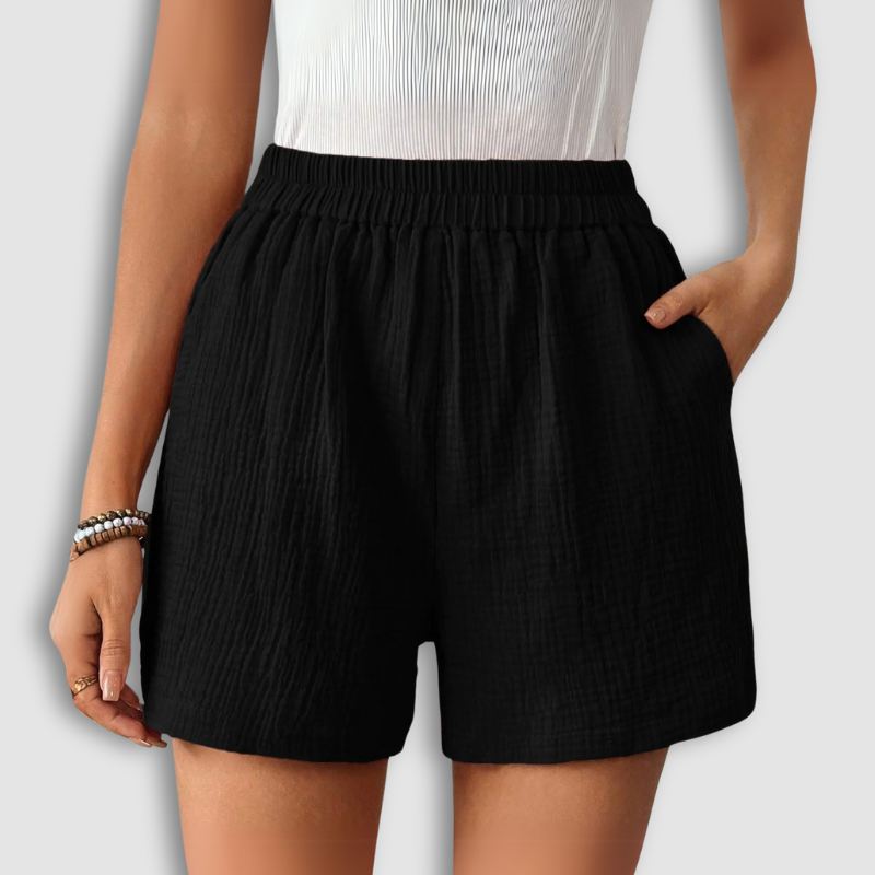 Classic Sobriety Linen Shorts