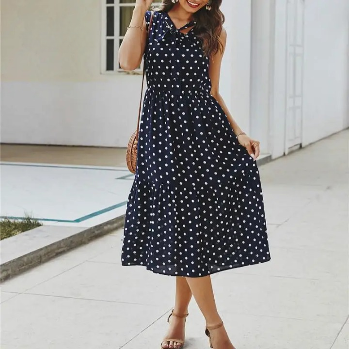 Robe a petit pois promod sale