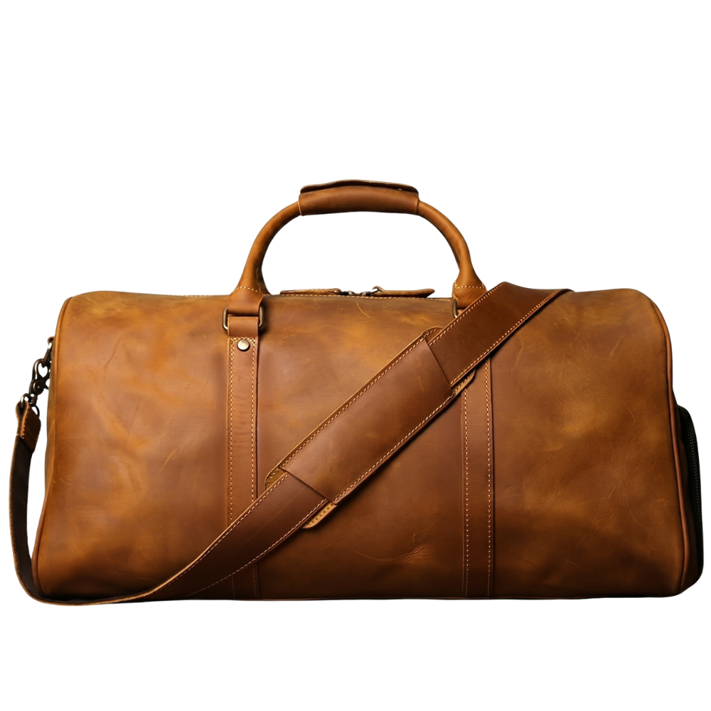 Sac de Sport Cuir Homme Vintage