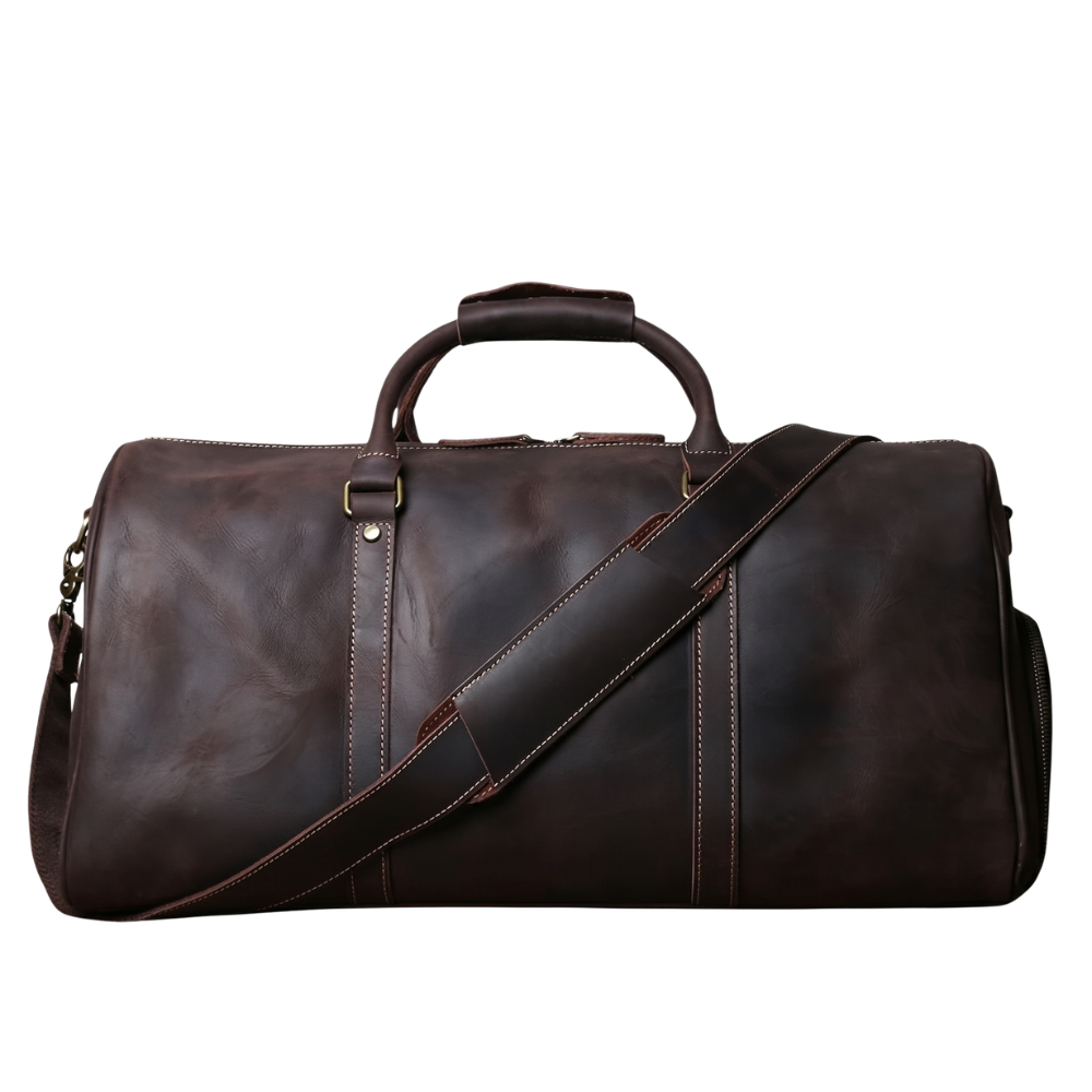 Sac de Sport Cuir Homme Vintage