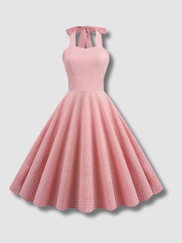 Robe à Lavande Vintage des années 50