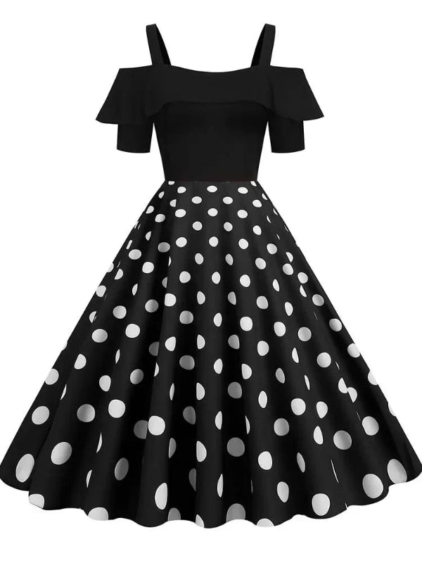 Robe Rockabilly À Pois