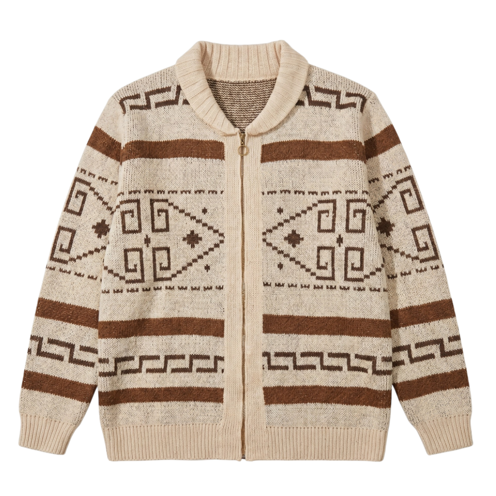 Pull Zippé Homme Vintage