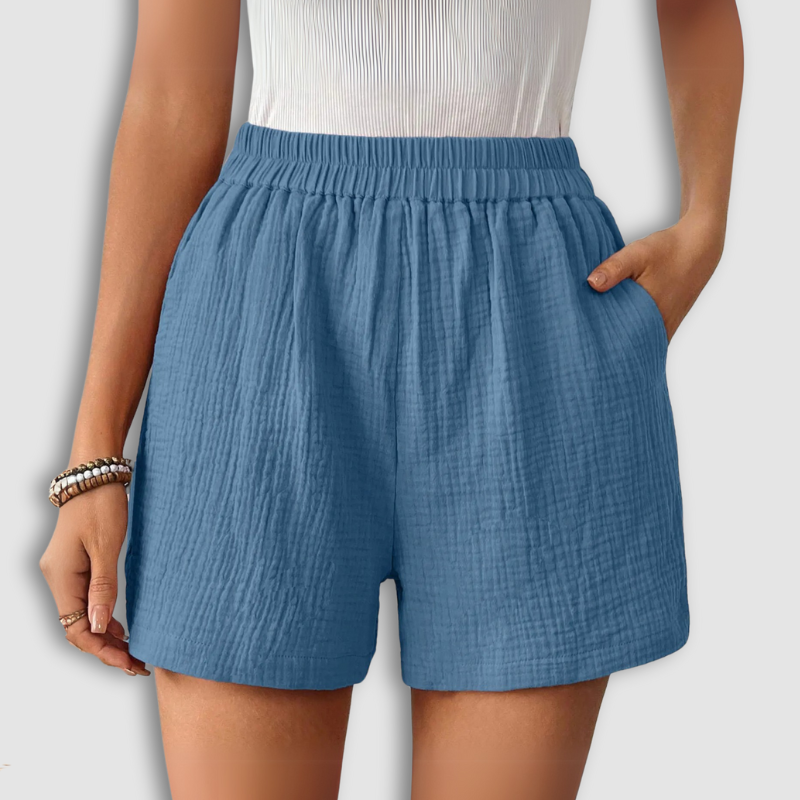 Classic Sobriety Linen Shorts