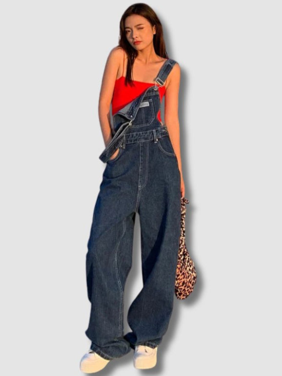 Salopette Jean Femme Large