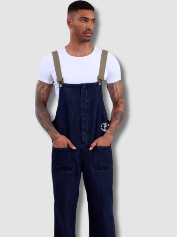 Men's Blue Overalls