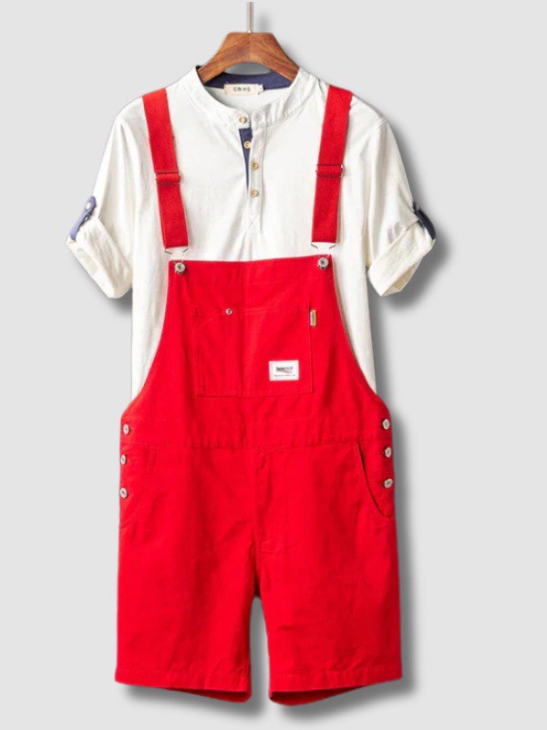 Vintage Shorts Overalls