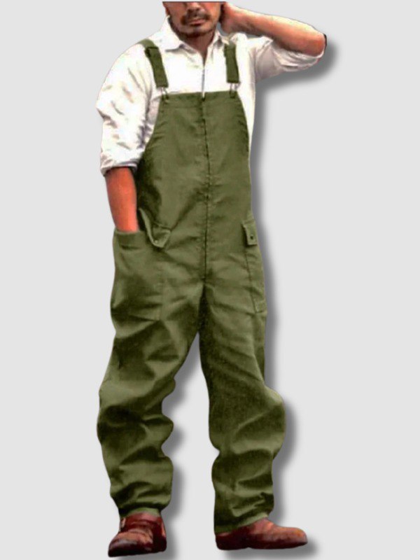 Men's Cargo Overalls