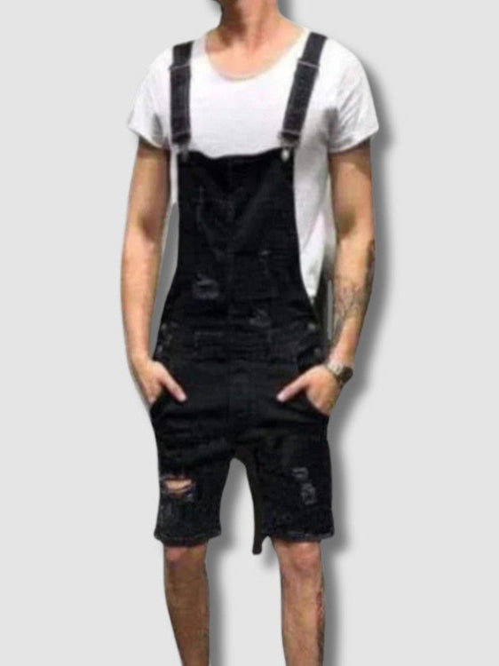 Salopette Short en Jean