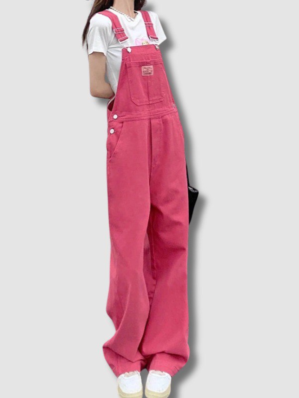 Salopette Femme Rose