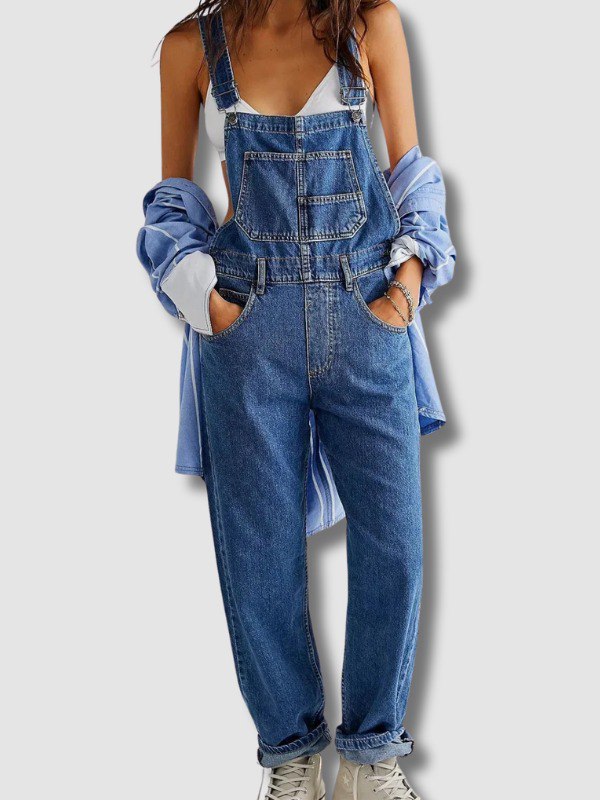 Salopette Jean Baggy pour Femme