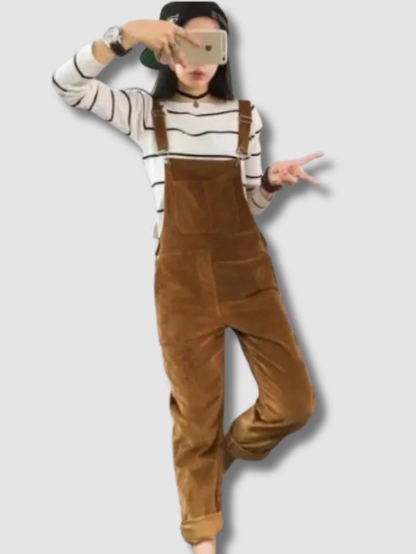 Salopette Femme en Velours