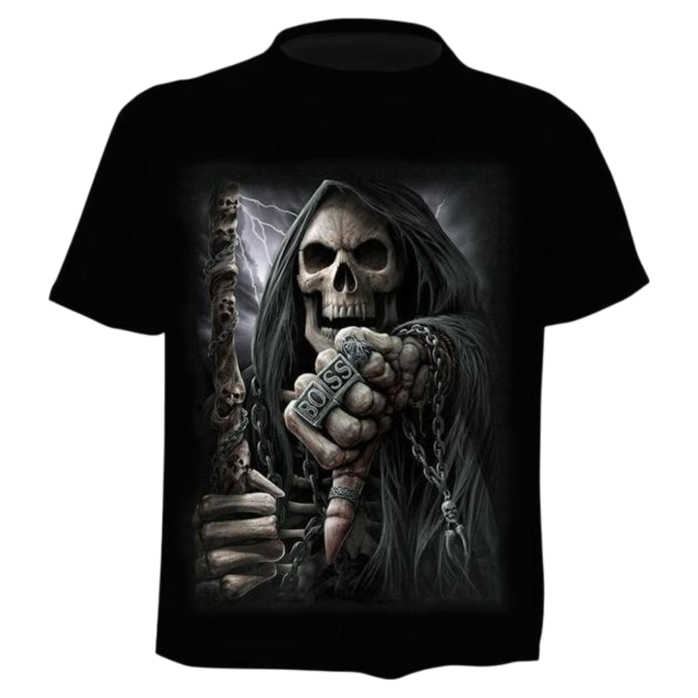 T-Shirt Skull Vintage