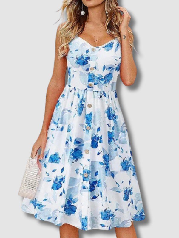 Robe d'Eté Sans Manches