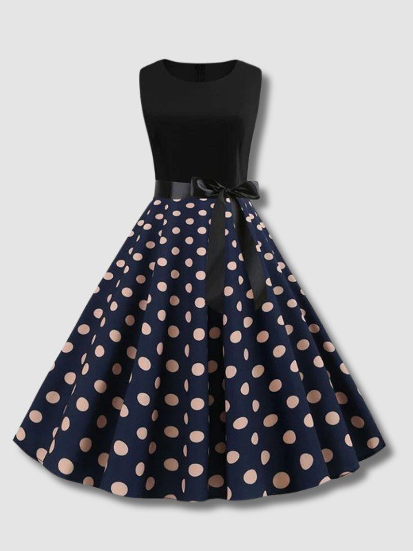 Robe Rockabilly À Pois