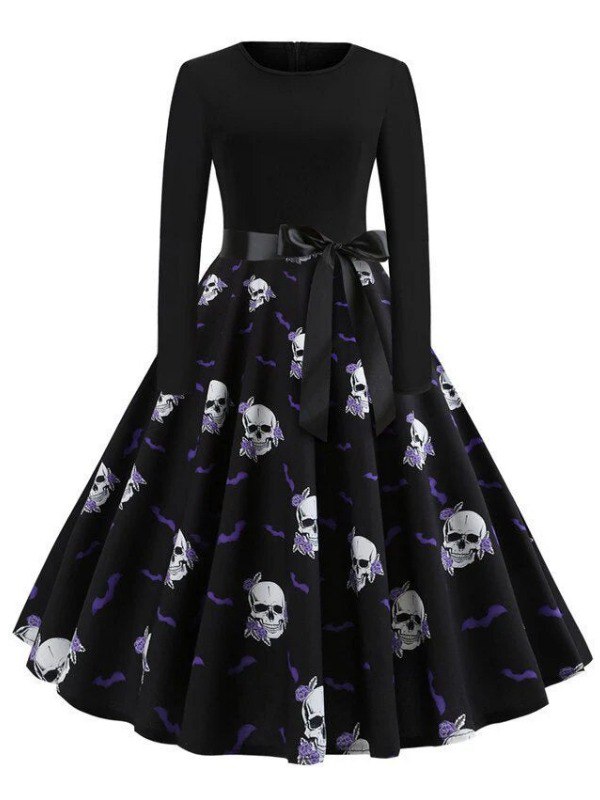 Robe Rockabilly Esprit Halloween