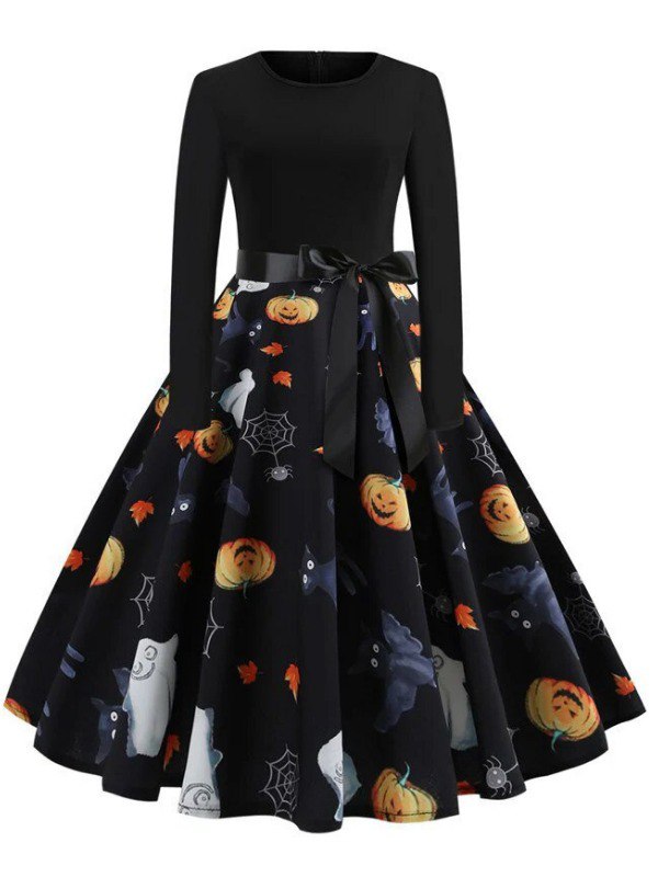 Robe Rockabilly Esprit Halloween