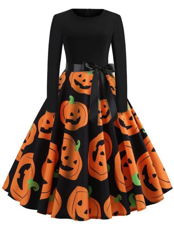 Robe Rockabilly Esprit Halloween
