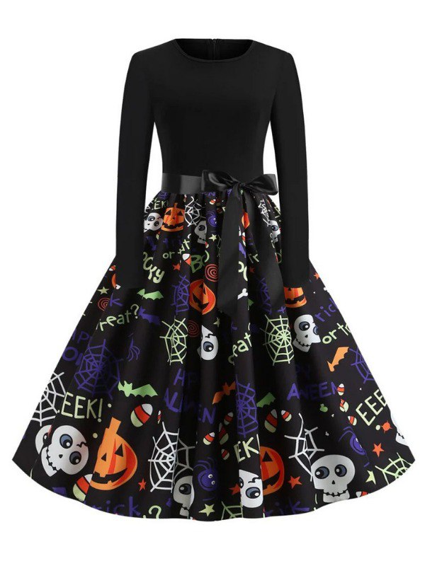Robe Rockabilly Esprit Halloween