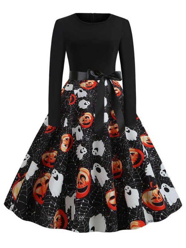 Robe Rockabilly Esprit Halloween