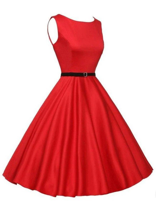 Robe Rockabilly Rouge