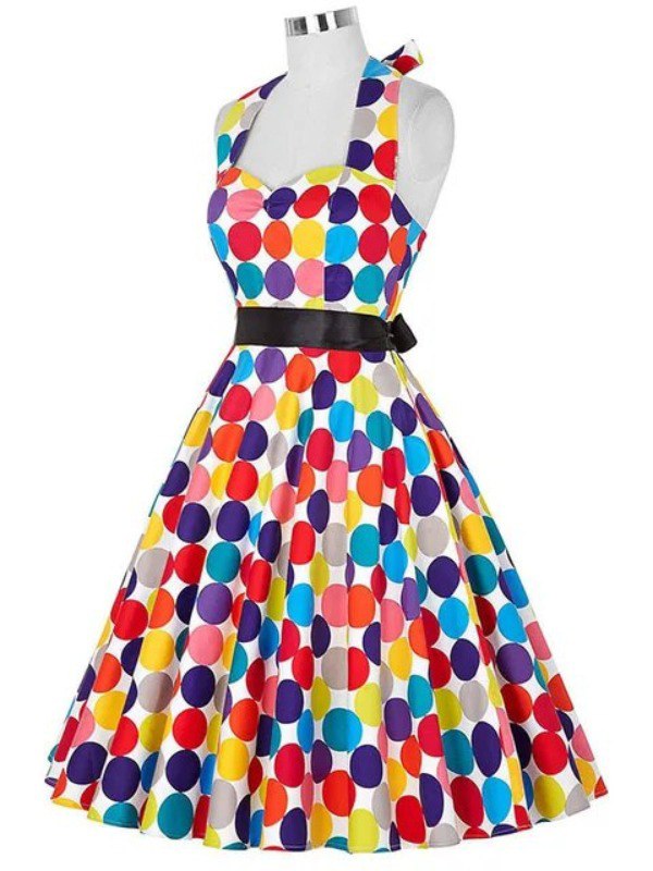Vintage Polka Dot Dress