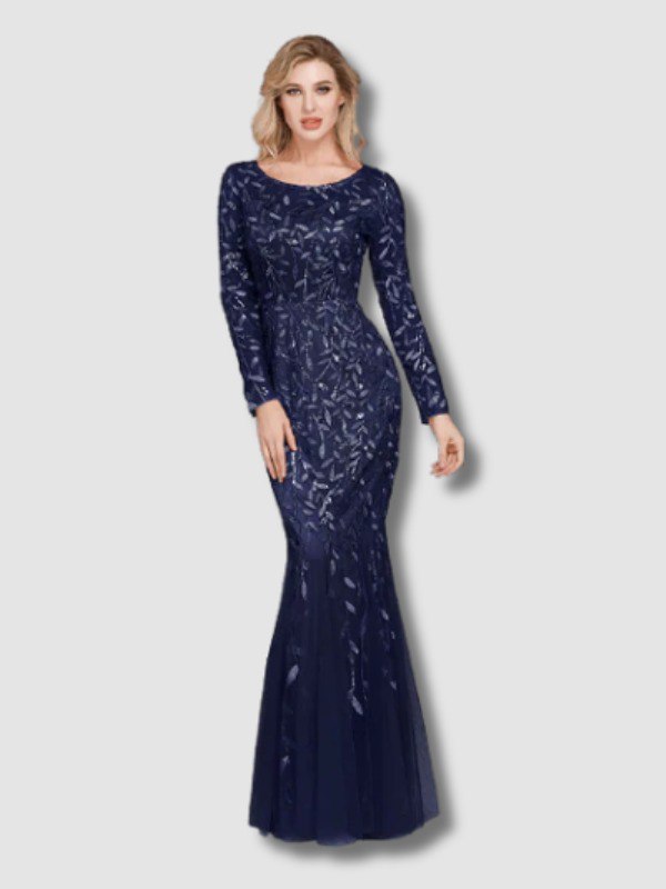 Robe De Soirée Chic - Gatsby Marine