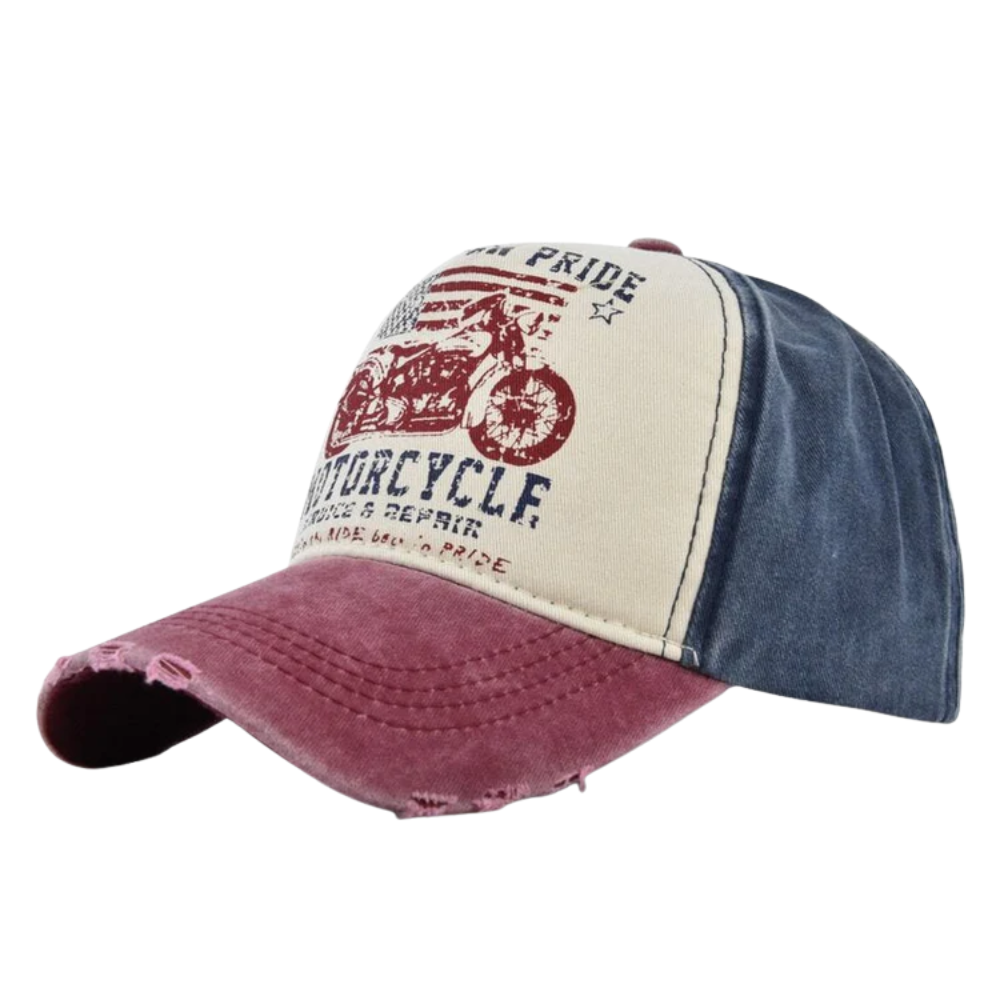 Casquette Baseball Moto Vintage
