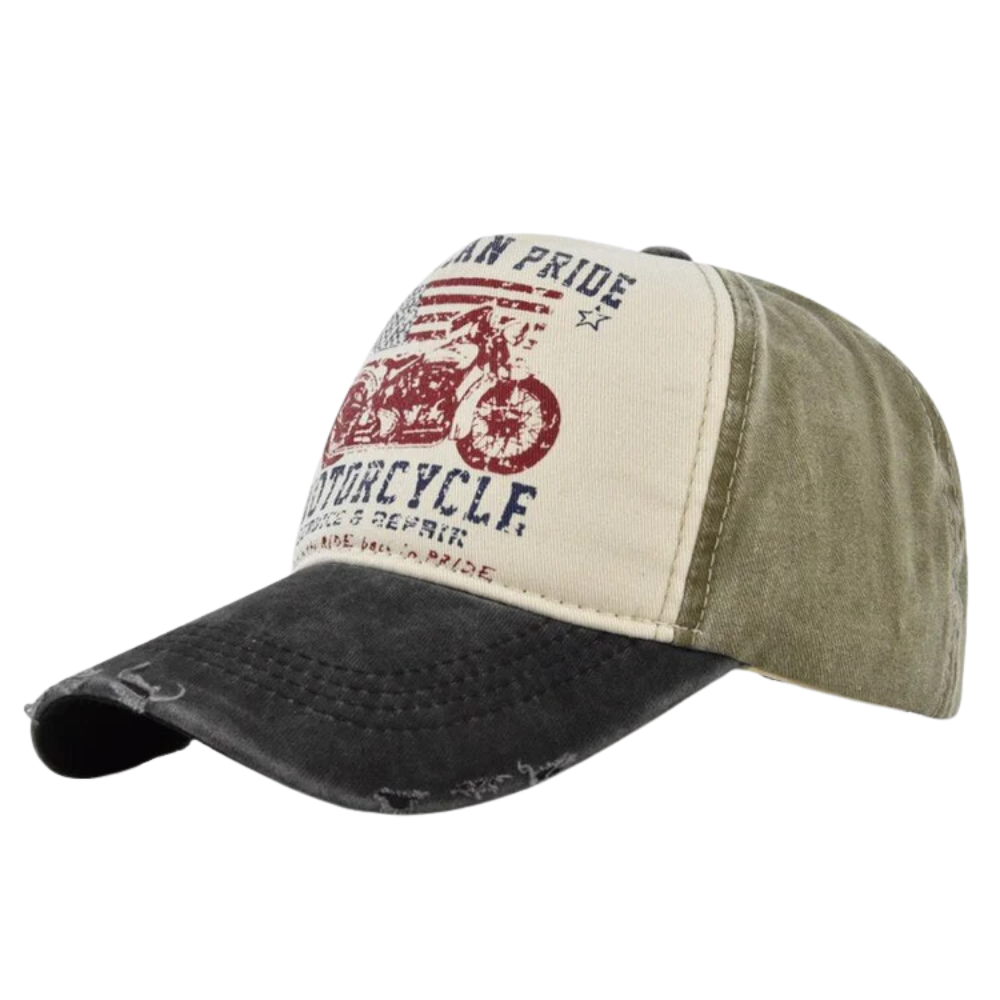 Casquette Baseball Moto Vintage