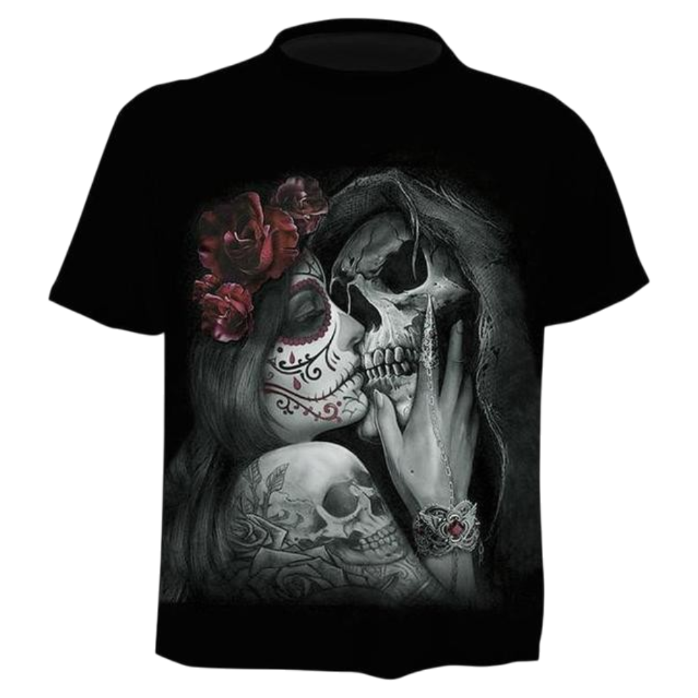 T-Shirt Skull Vintage