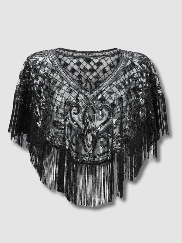 Châle Gatsby - Noir