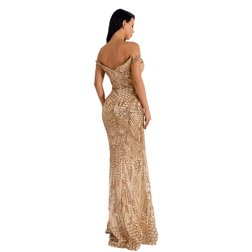 Robe Gatsby à Sequins