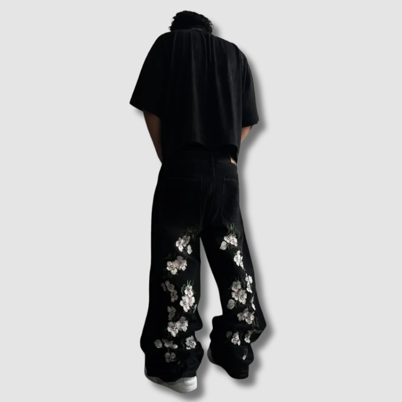 Jean Y2K Cherry Blossom