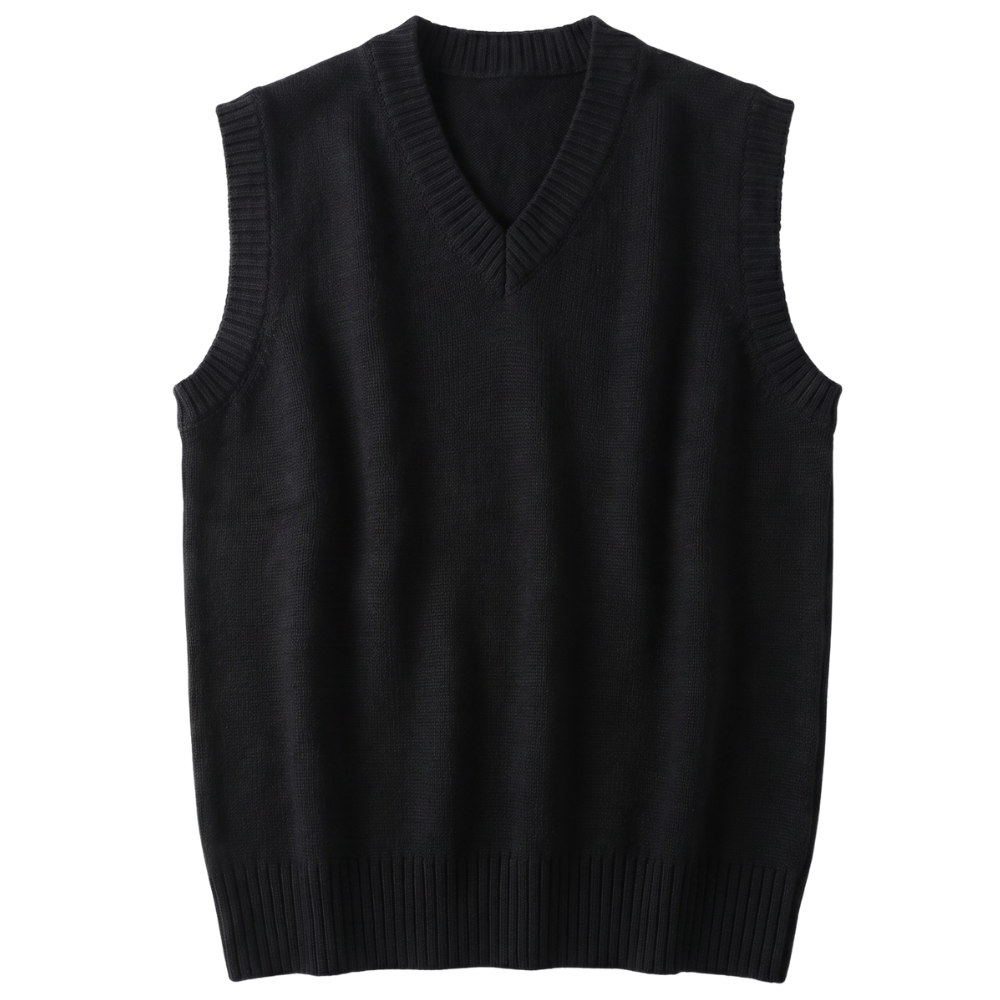 Pull sans Manche Homme Vintage