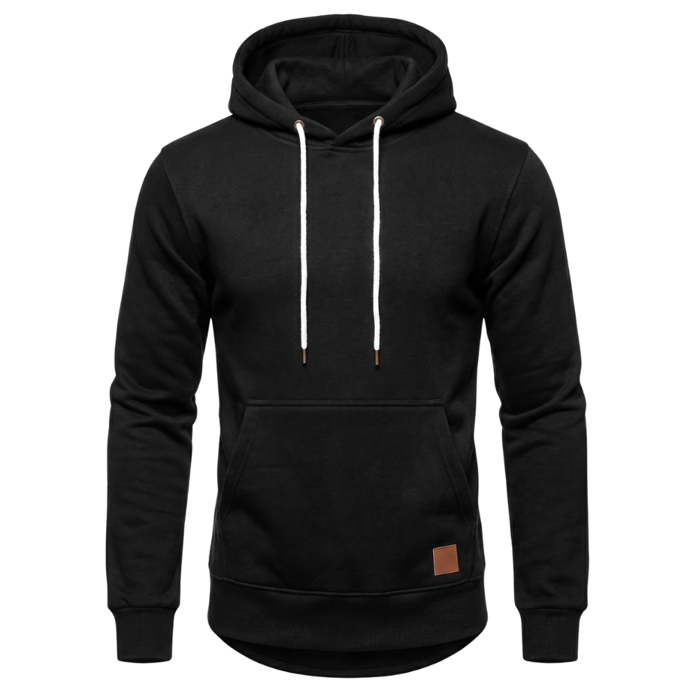 Sweat à Capuche Coupe Slim Vintage