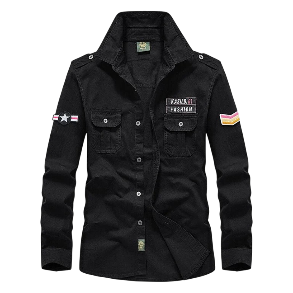 Chemise Homme à Écussons