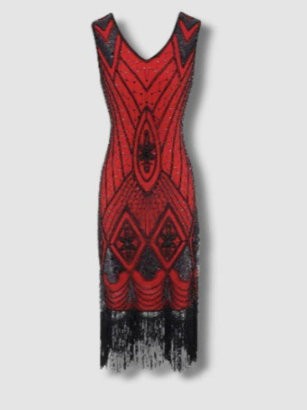 Robe Gatsby Chic Rouge