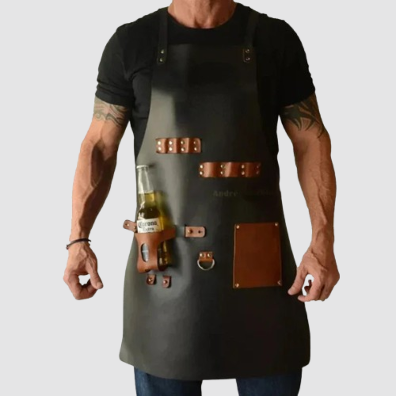 Tablier en Cuir Multifonctionnel