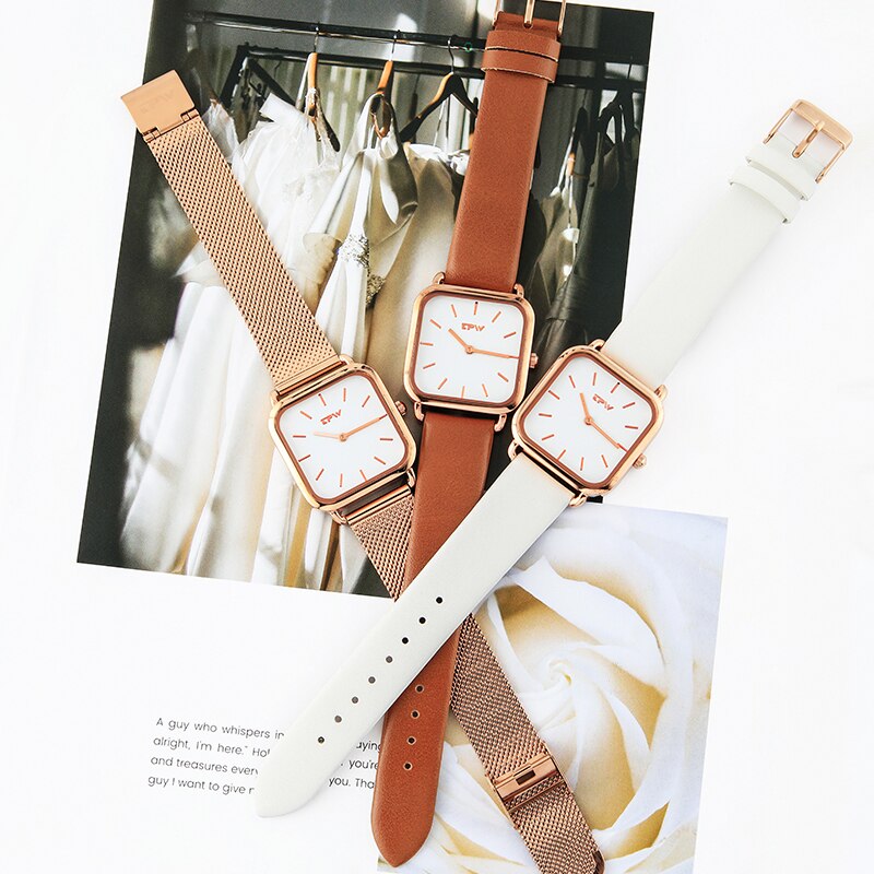 Montre Carrée Femme Vintage