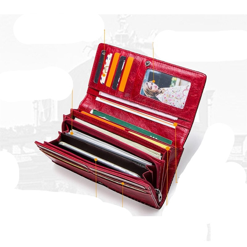 Portefeuille Femme Serpent